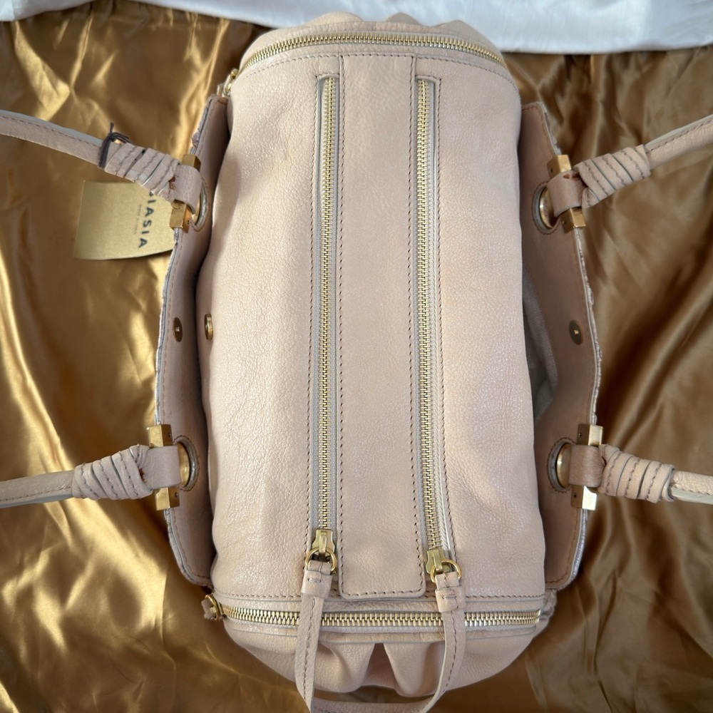 RARE Biasia Python leather handbag - image 5